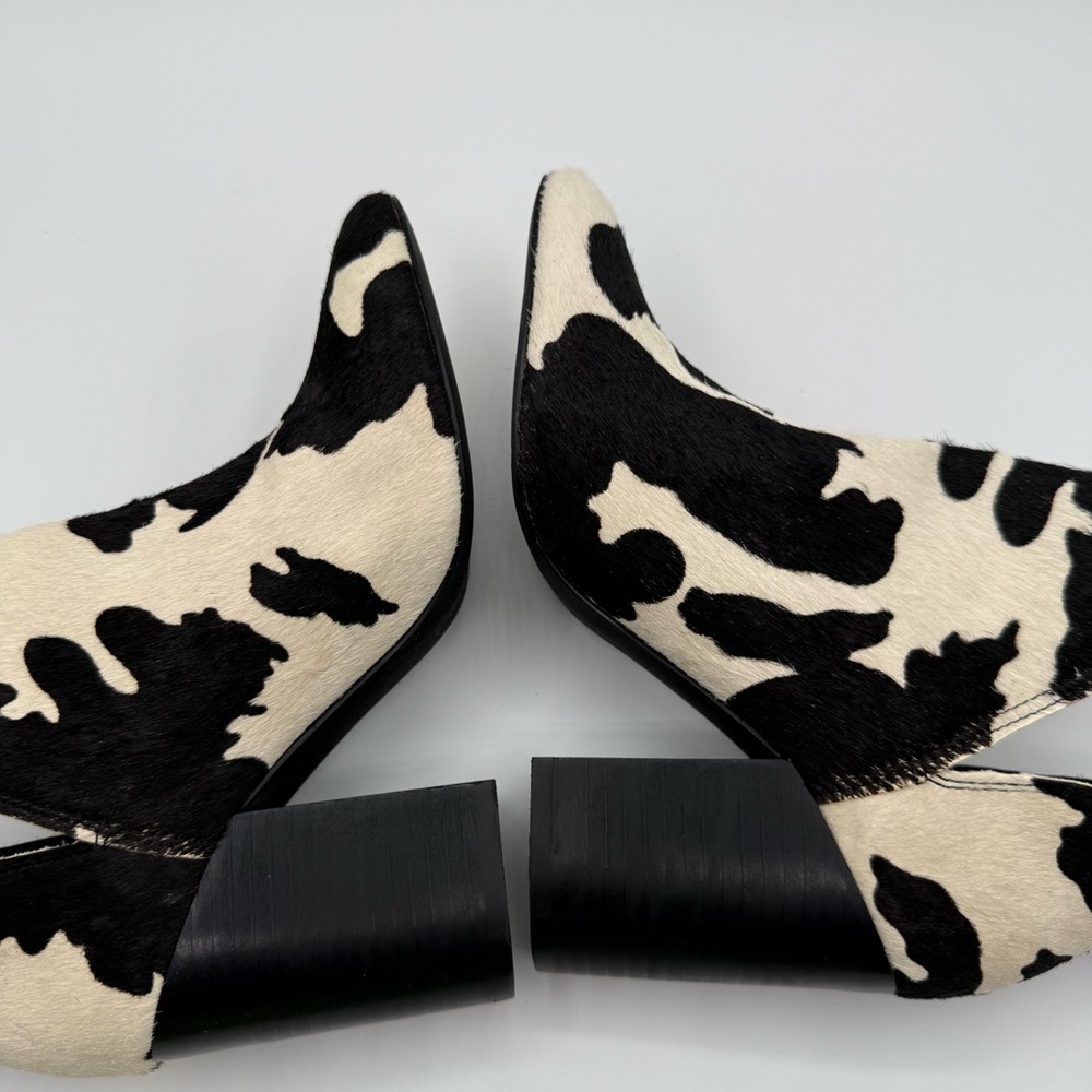 STEVEN BY STEVE MADDEN Rookie Calf-Hair Upper Booties Size 7M - Picture 8 of 17